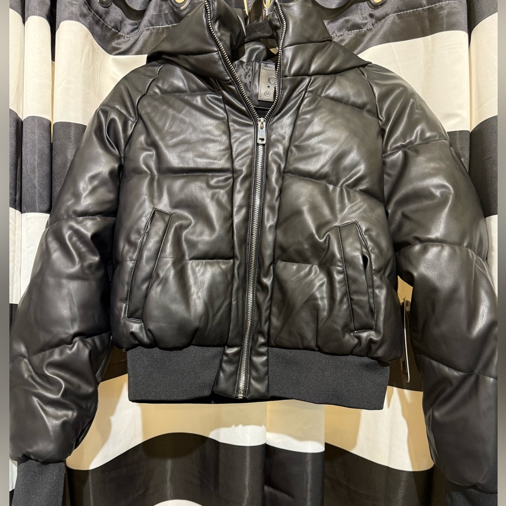Ci Sono Soft Black Puffer Jacket